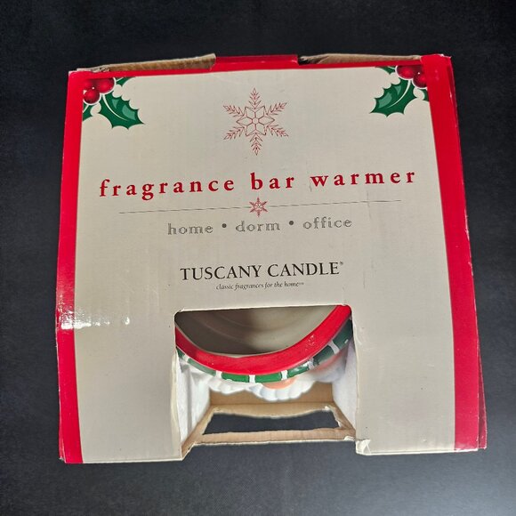 Tuscany Candle Christmas Santa Claus Face Electric Fragrance Bar Warmer Inbox - Picture 2 of 10